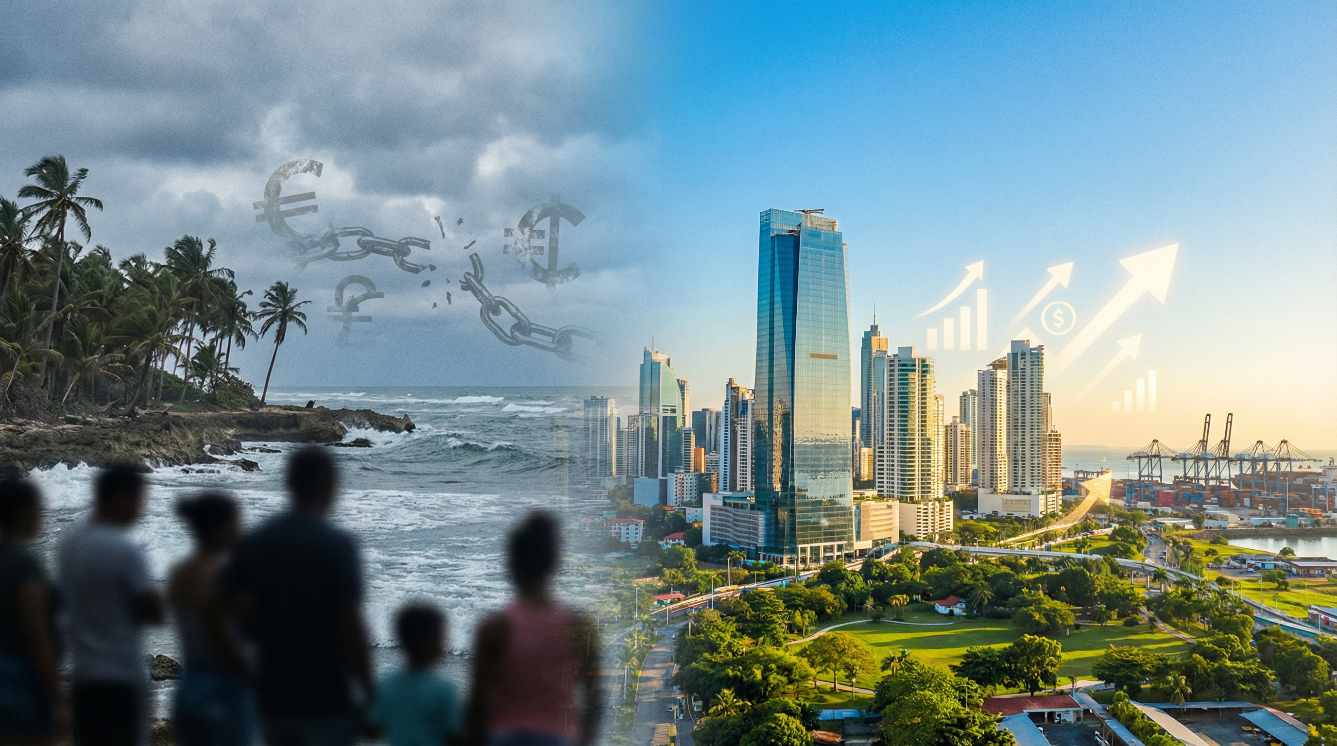 Caribbean to Latin America transition